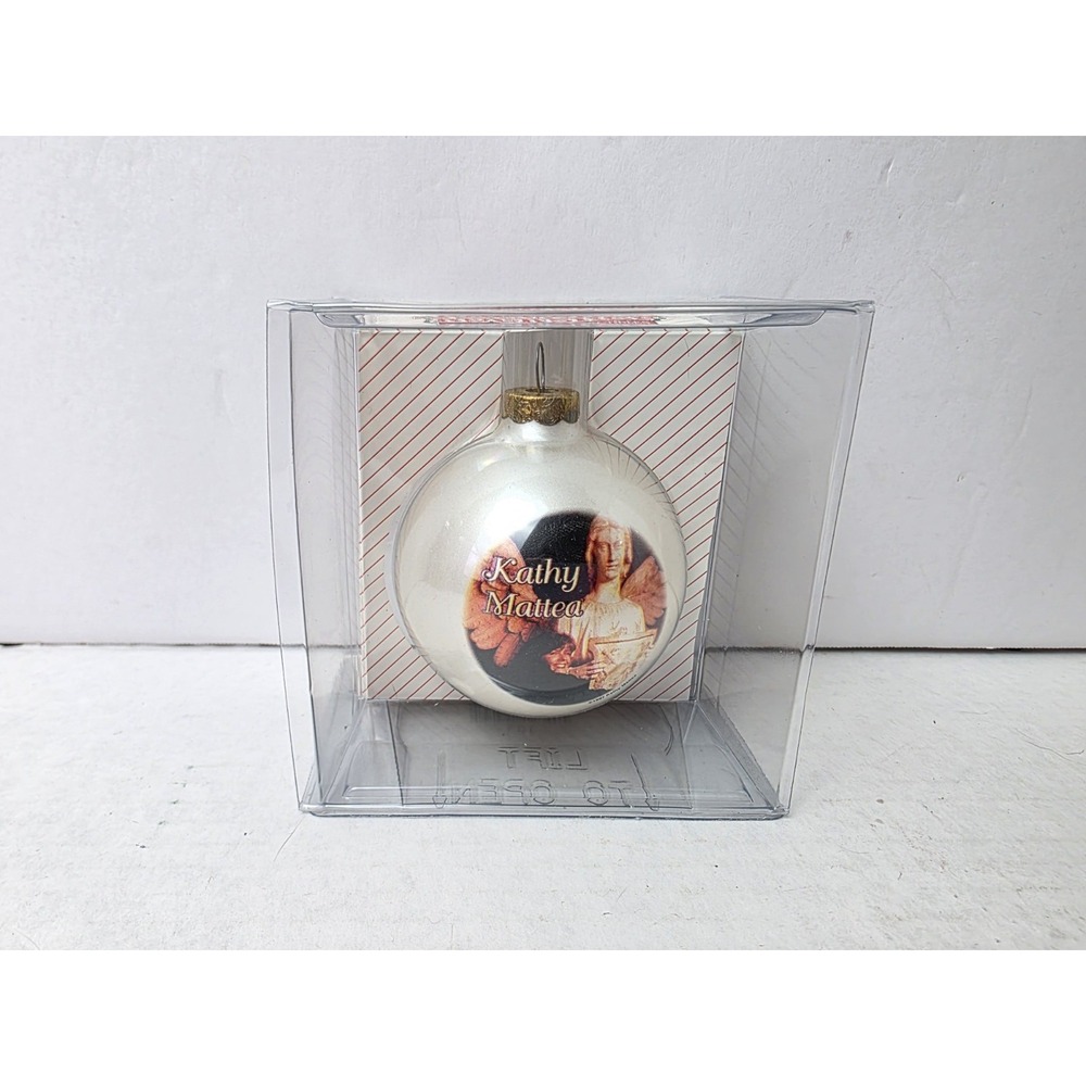 Santa's Rockshop Christmas ornament Music glass bulb Kathy Mattea LOT‎ x 10